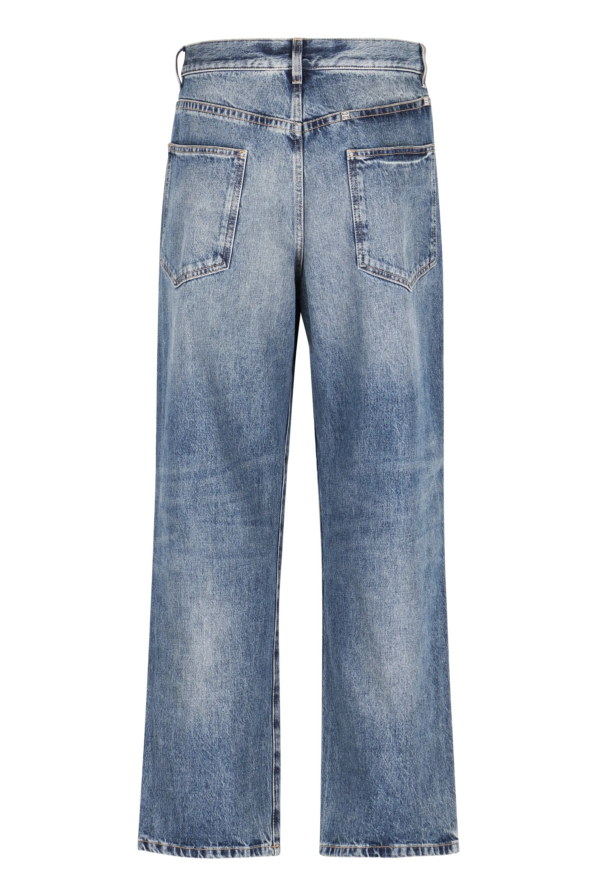 STRAIGHT LEG JEANS sold by Lord & Taylor product image thumbnail 2
