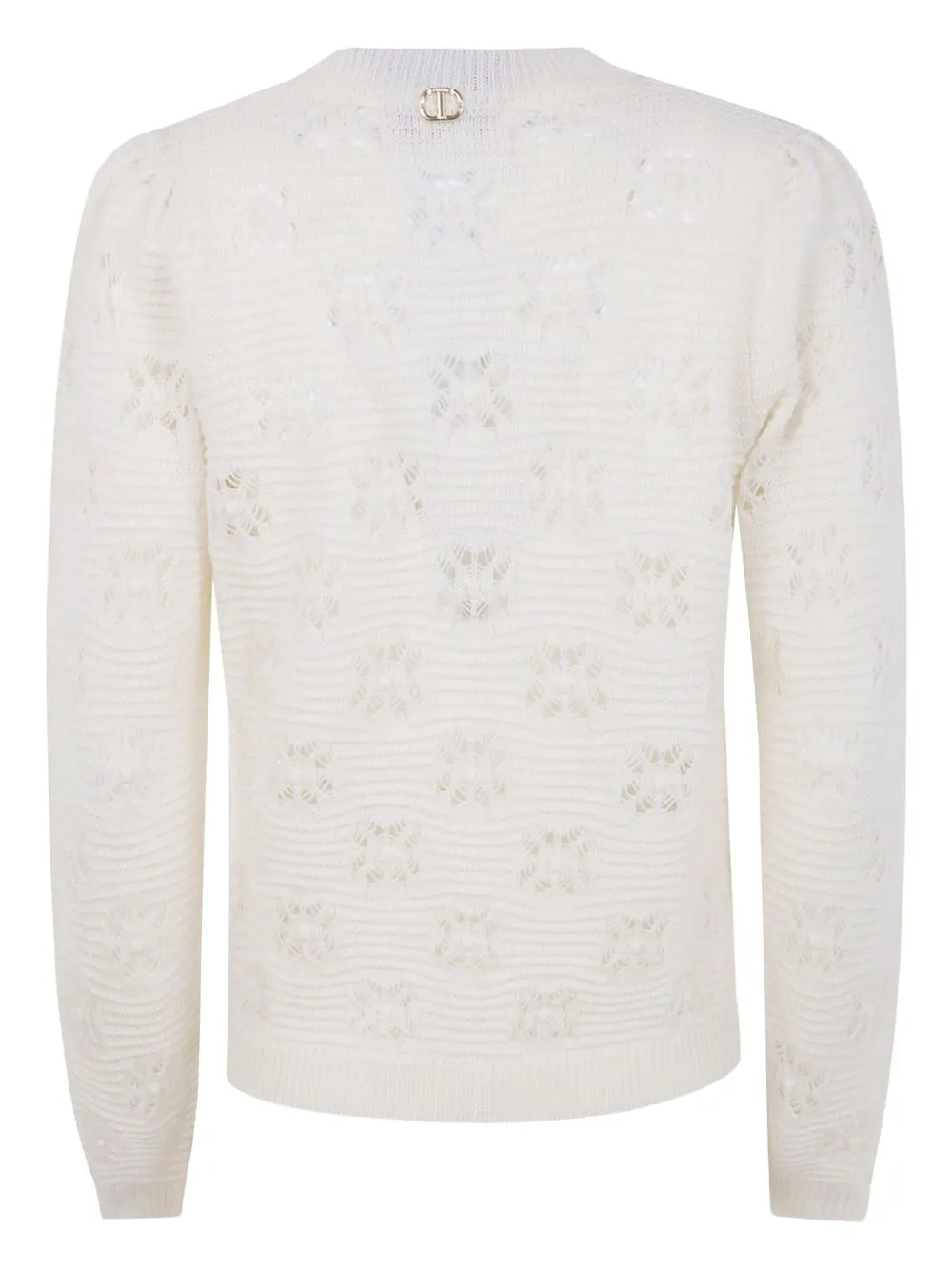 WHITE WOOL BLEND SWEATER sold by Lord & Taylor product image thumbnail 3