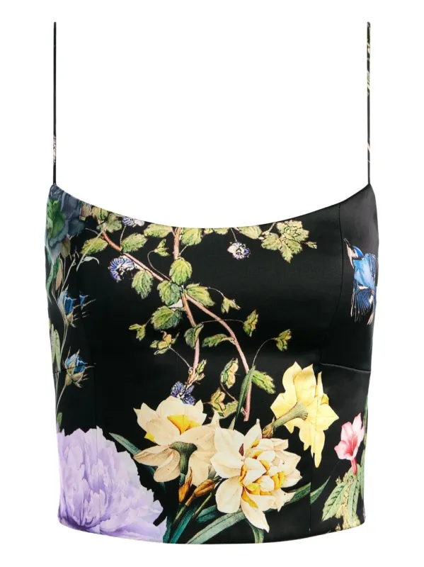 SAYLOR BUSTIER TOP made by Alice + Olivia