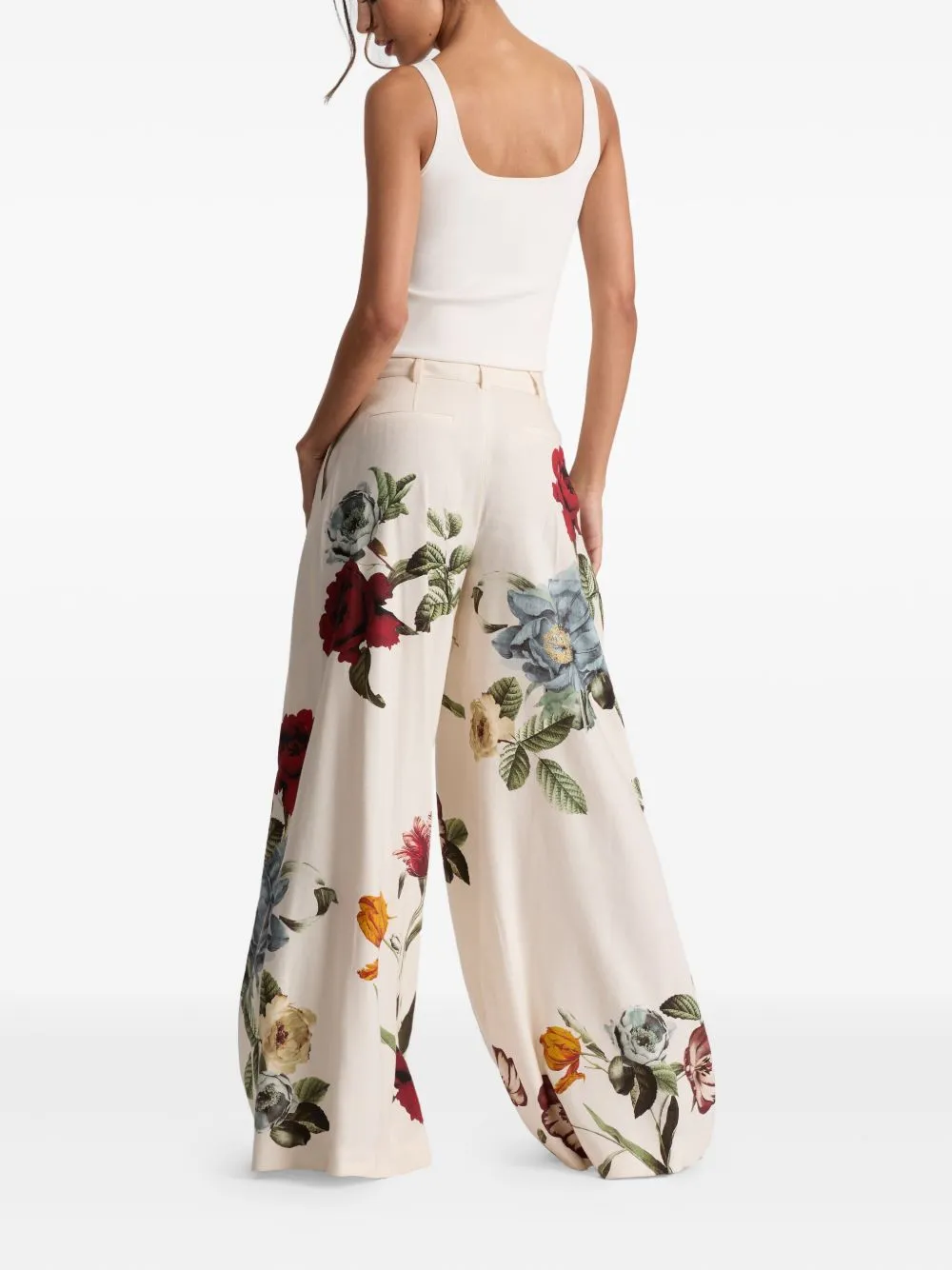 BLAIRE LINEN BLEND TROUSERS sold by Lord & Taylor product image thumbnail 4