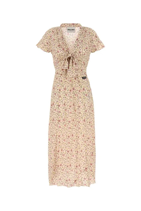 PRINTED SILK DRESS sold by Lord & Taylor