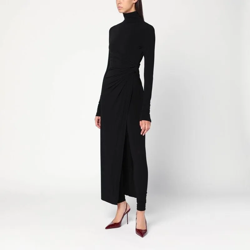 TESSA JUMPSUIT IN BLACK JERSEY sold by Lord & Taylor