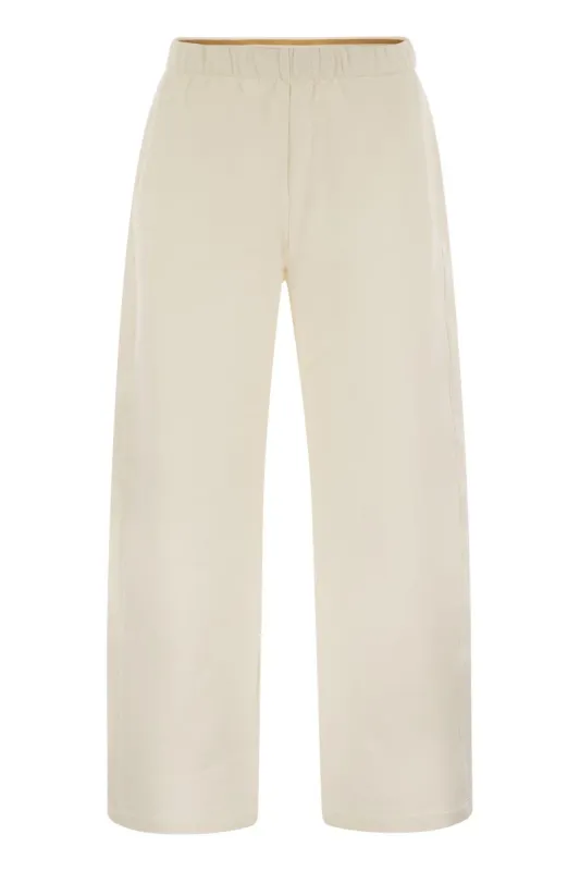 FILOVIA - SILK AND COTTON FLEECE TROUSERS sold by Lord & Taylor