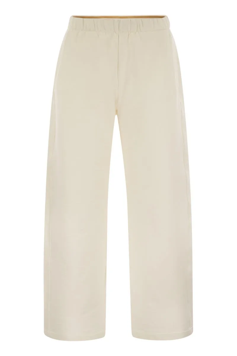 FILOVIA - SILK AND COTTON FLEECE TROUSERS sold by Lord & Taylor