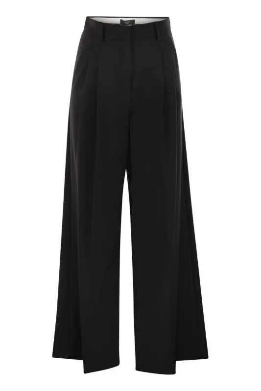 ADELFI - STRETCH WOOL TROUSERS sold by Lord & Taylor