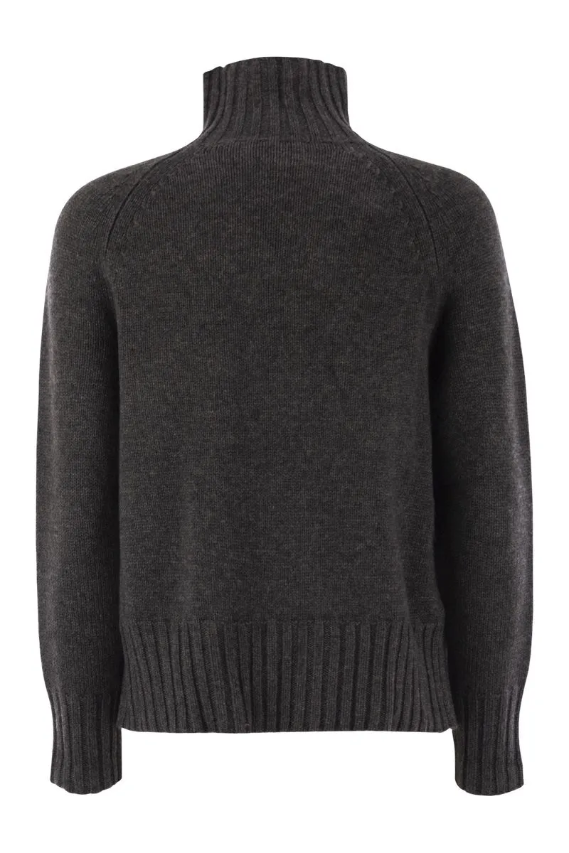 TURTLENECK IN WOOL AND CASHMERE YARN sold by Lord & Taylor product image thumbnail 2
