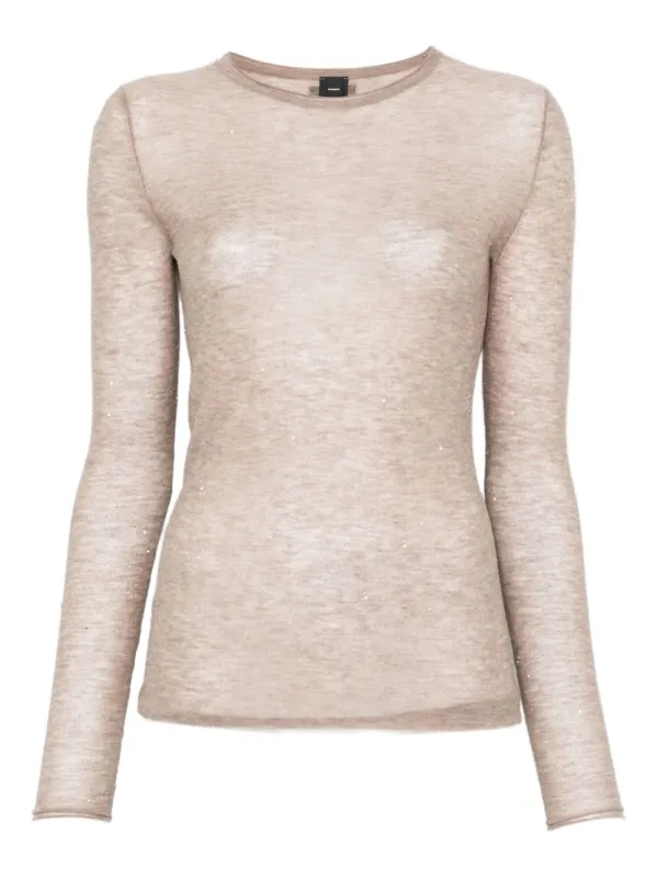 BEIGE WOOL BLEND SWEATER sold by Lord & Taylor