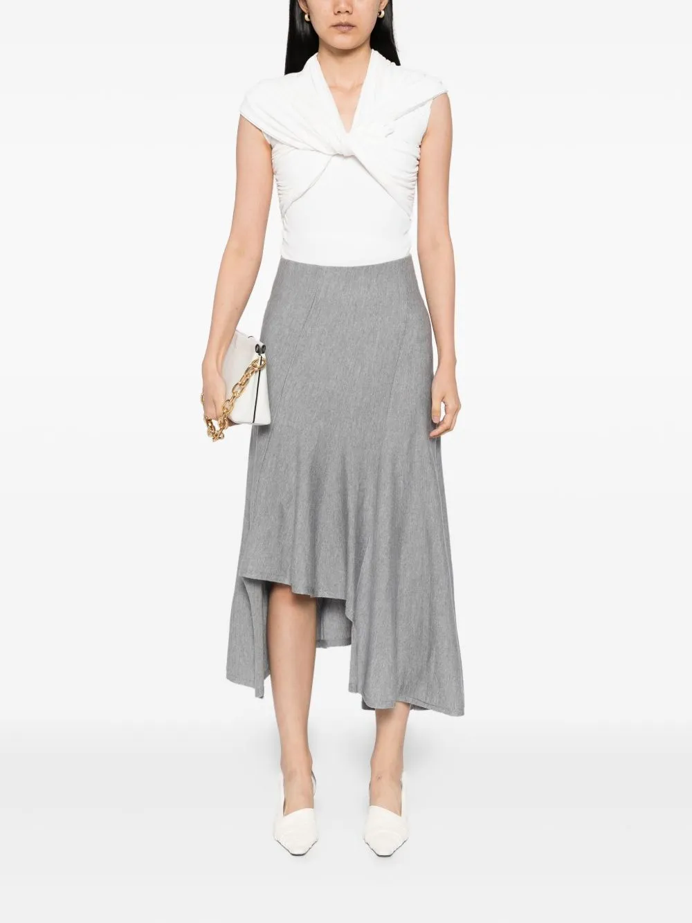 MIRANDA WOOL MIDI SKIRT sold by Lord & Taylor product image thumbnail 5