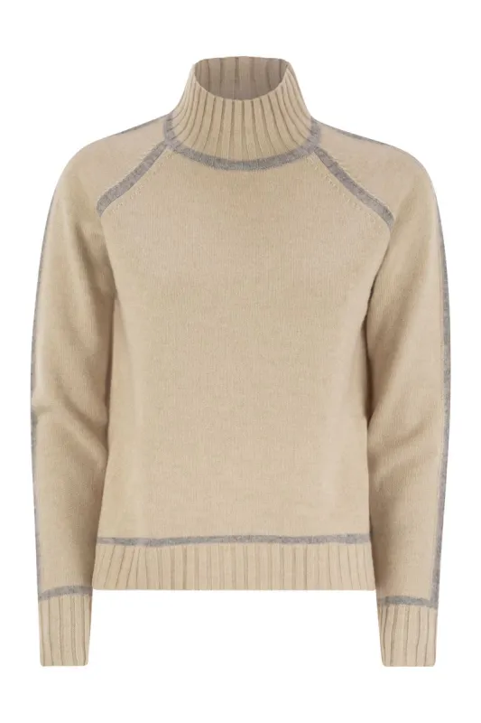 PESCARA - WOOL AND CASHMERE TURTLENECK SWEATER sold by Lord & Taylor