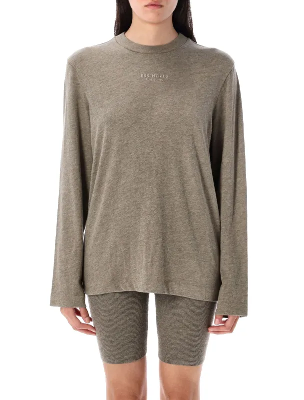 GREY COTTON-BLEND TOP sold by Lord & Taylor