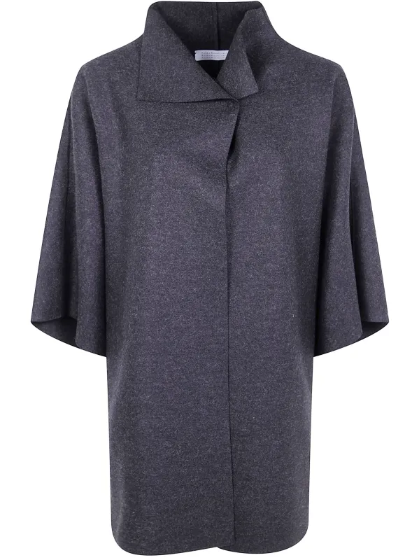 WOMEN KIMONO MANTLE PRESSED WOOL sold by Lord & Taylor