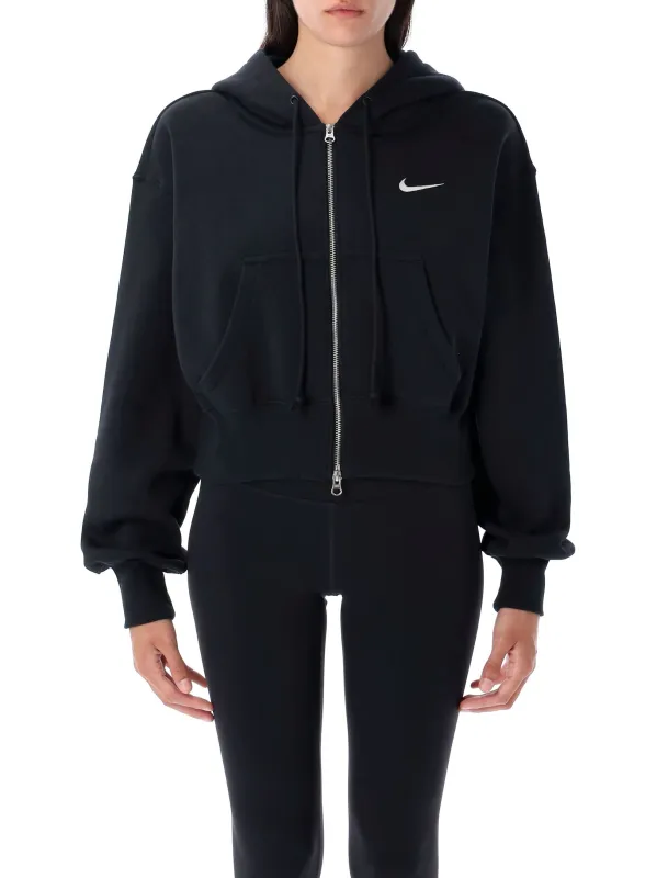 ZIPPED CROPPED HOODIE sold by Lord & Taylor