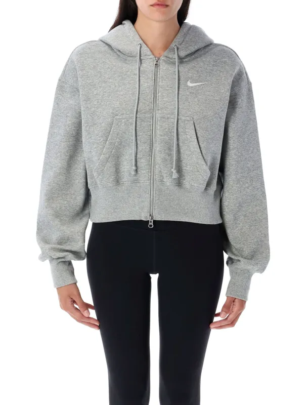 ZIPPED CROPPED HOODIE sold by Lord & Taylor
