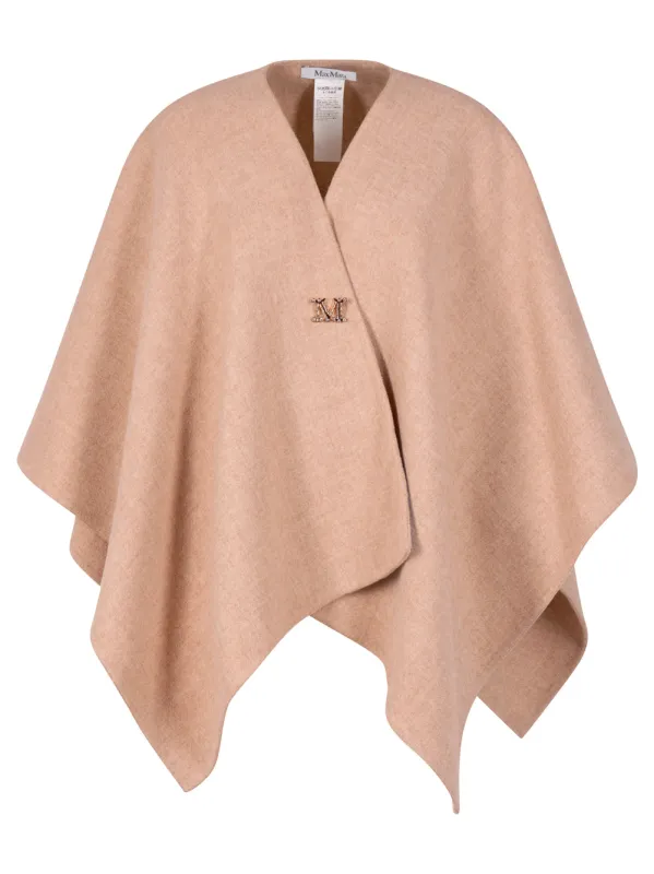 WOOL CAPE WITH BROOCH sold by Lord & Taylor
