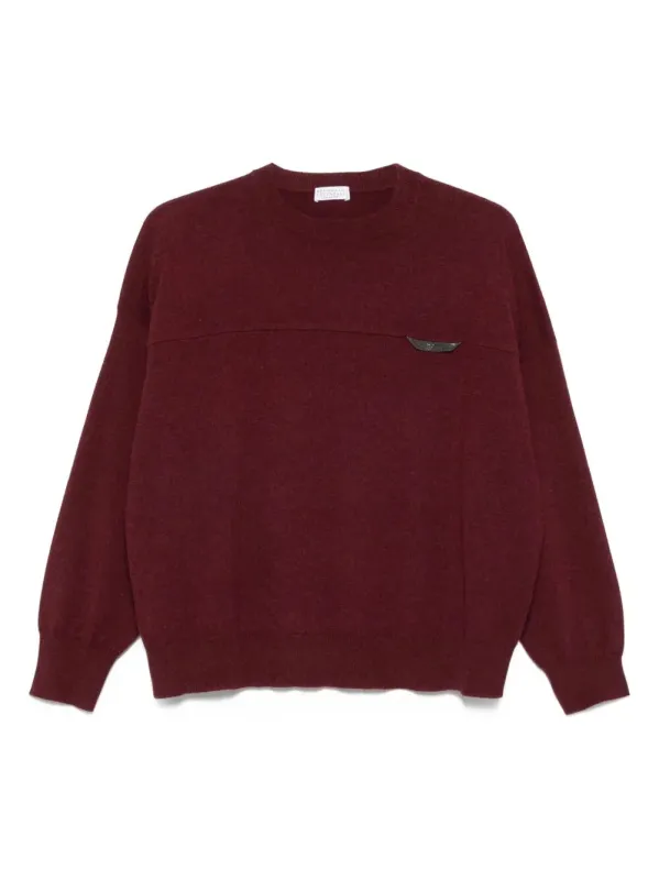 MONILI CHAIN ACCENTED SWEATER sold by Lord & Taylor