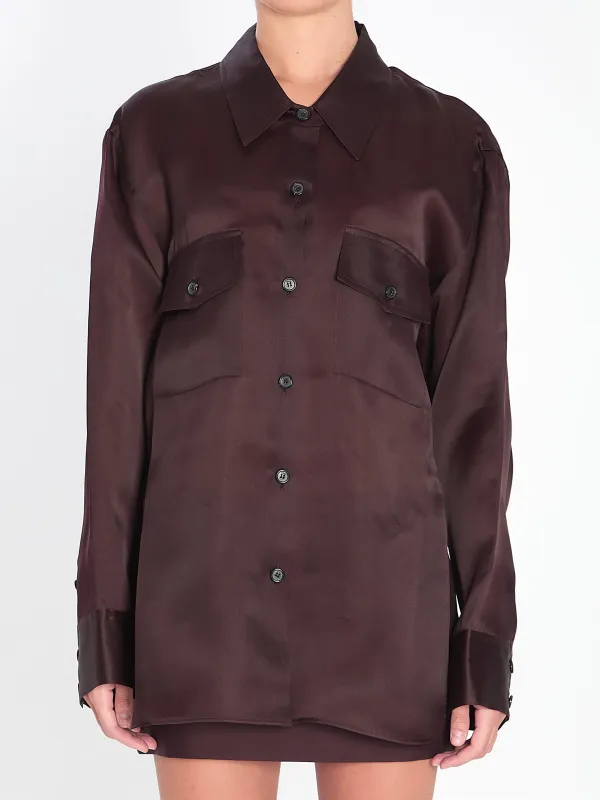 MATTEO SHIRT WITH BUTTON-FRONT AND FLAP POCKET made by Lord & Taylor