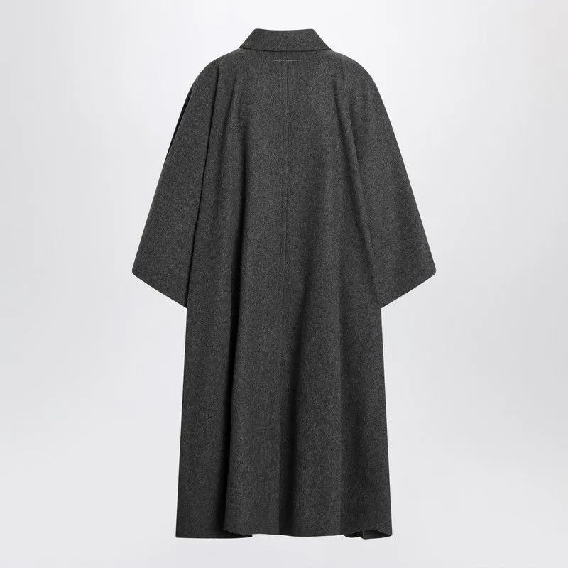 LONG GRAY CAPE COAT sold by Lord & Taylor product image thumbnail 2