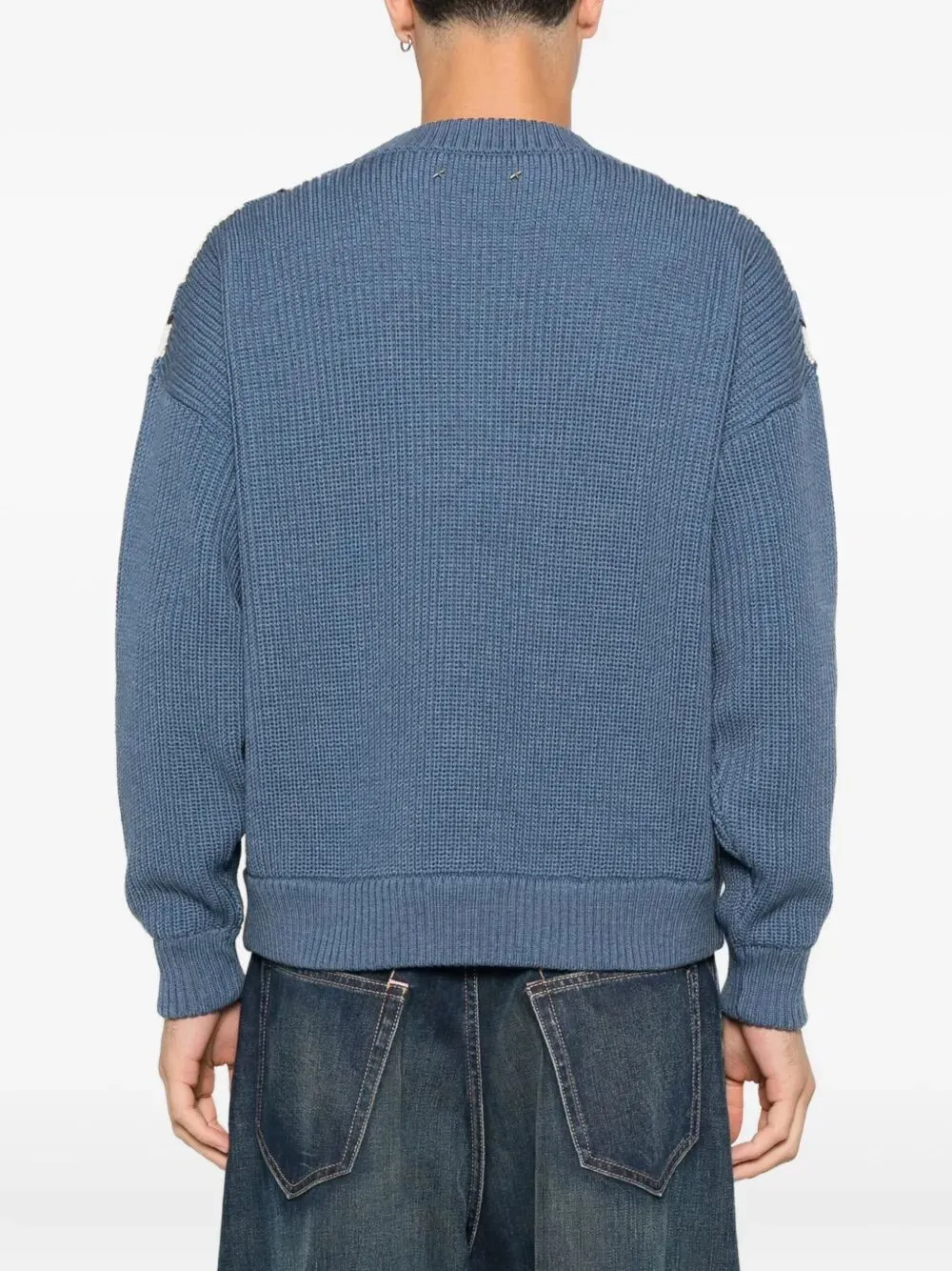 JACQUARD WOOL SWEATER WITH CREAM-COLORED PATTERN sold by Lord & Taylor product image thumbnail 3