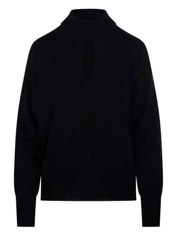 CUT OUT MOCK-NECK SWEATER sold by Lord & Taylor