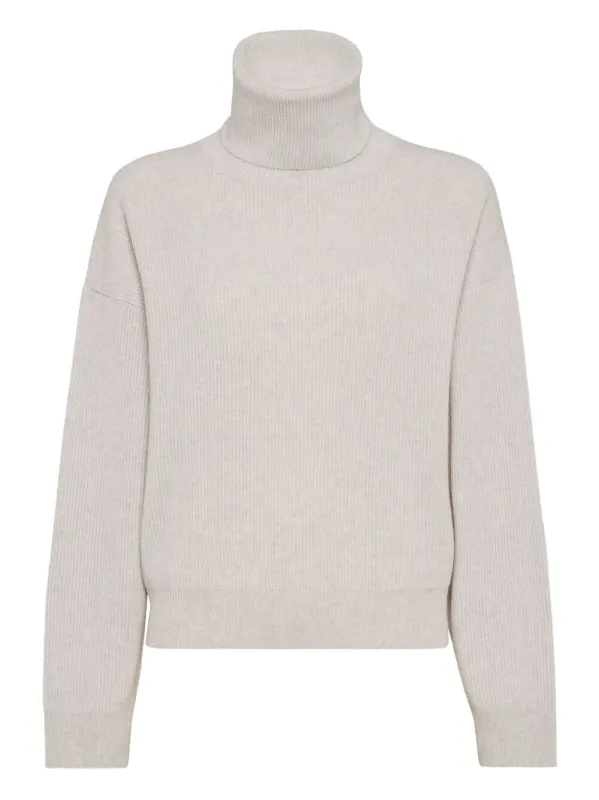 RIBBED TURTLENECK SWEATER sold by Lord & Taylor