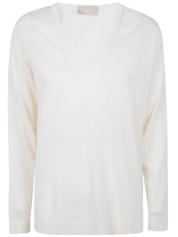 LONG SLEEVE V-NECK  EXTRAFINE SWEATER sold by Lord & Taylor