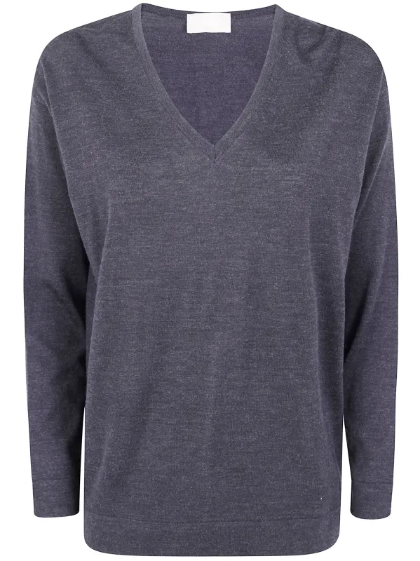 LONG SLEEVE V-NECK  EXTRAFINE SWEATER sold by Lord & Taylor
