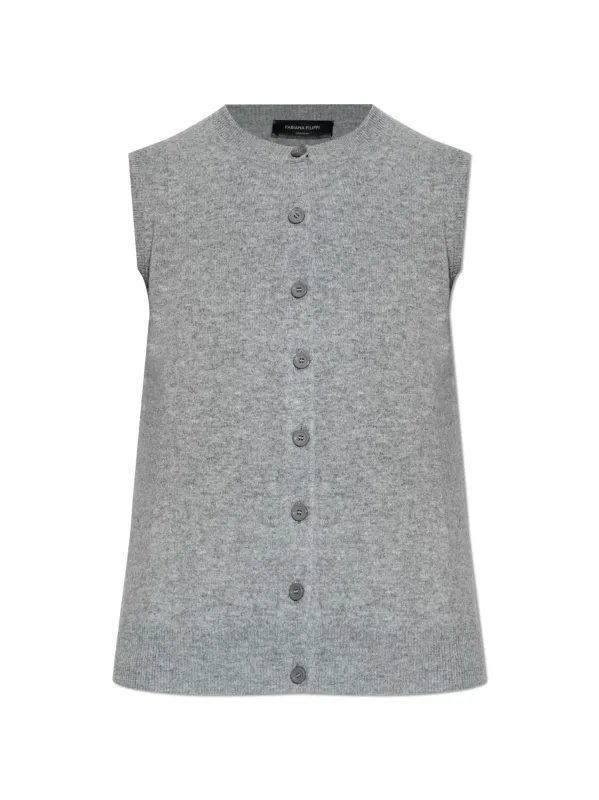 SLIM FIT OPEN VEST sold by Lord & Taylor