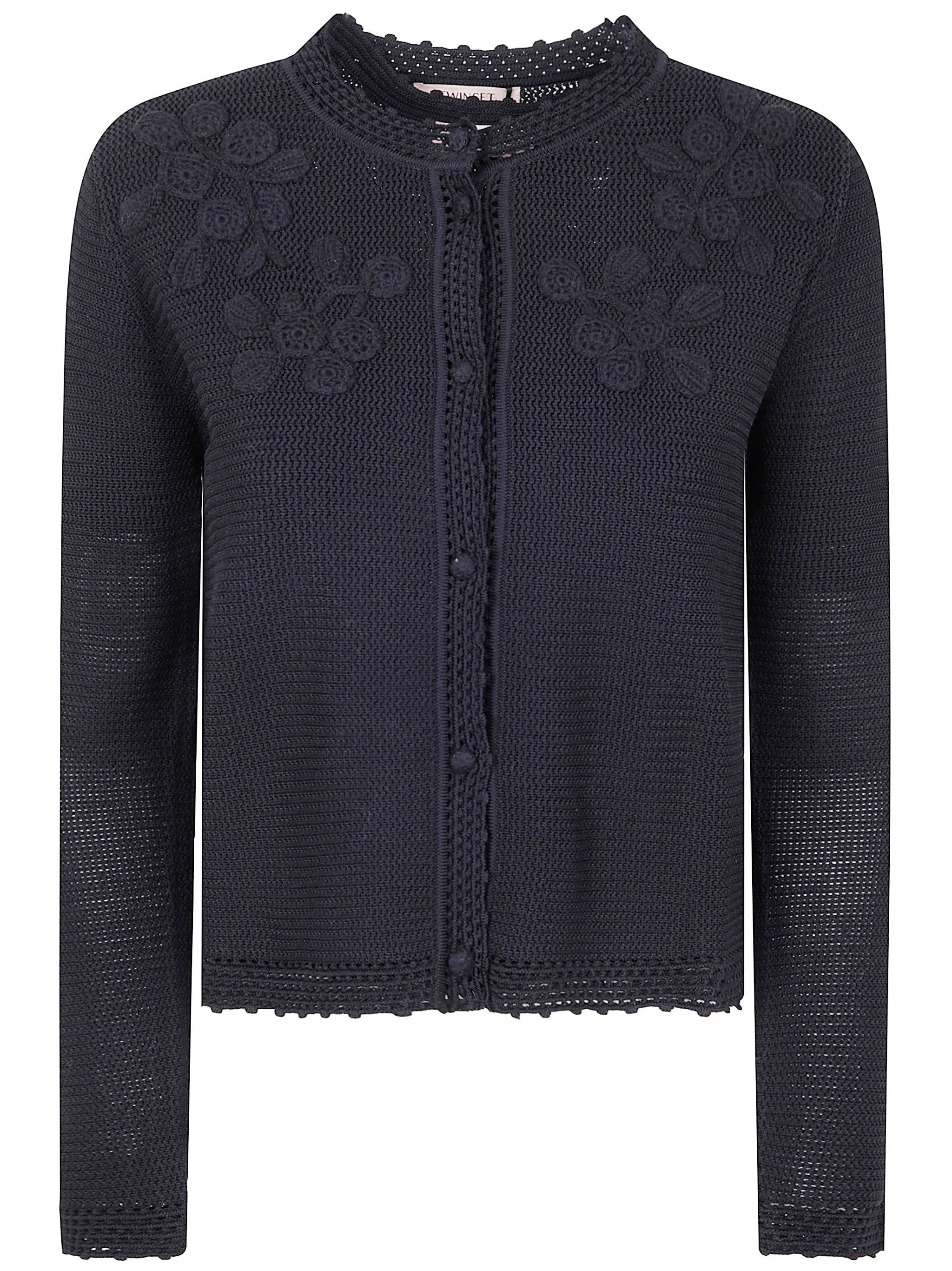FLORAL EMBROIDERY KNIT SWEATER sold by Lord & Taylor product image thumbnail 5