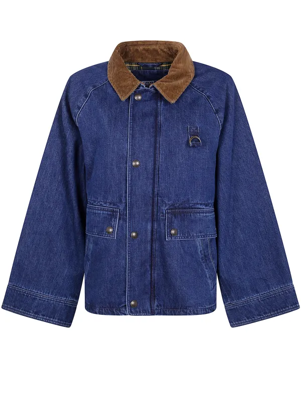 DENIM JACKET WITH CORDUROY COLLAR sold by Lord & Taylor