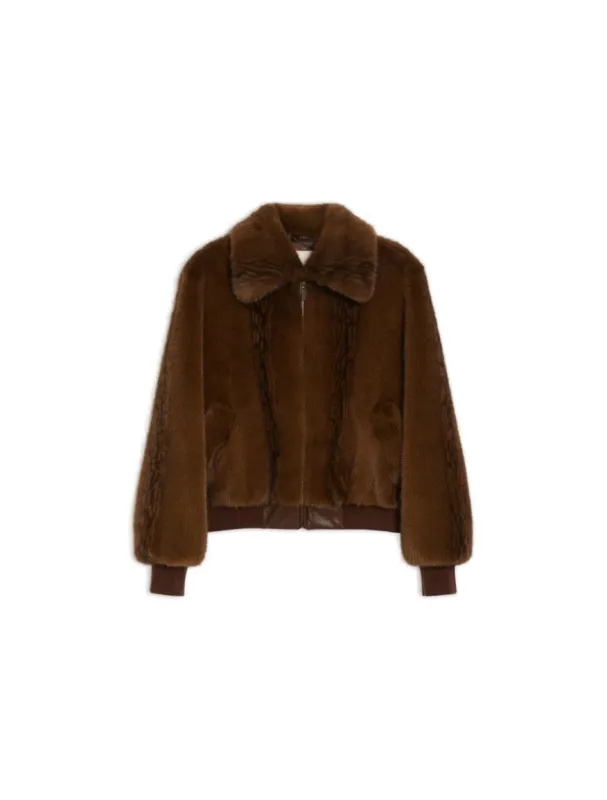 KARTAL FAUX-FUR BROWN sold by Lord & Taylor