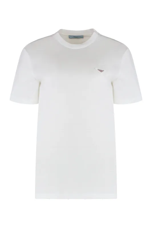 COTTON CREW-NECK T-SHIRT sold by Lord & Taylor