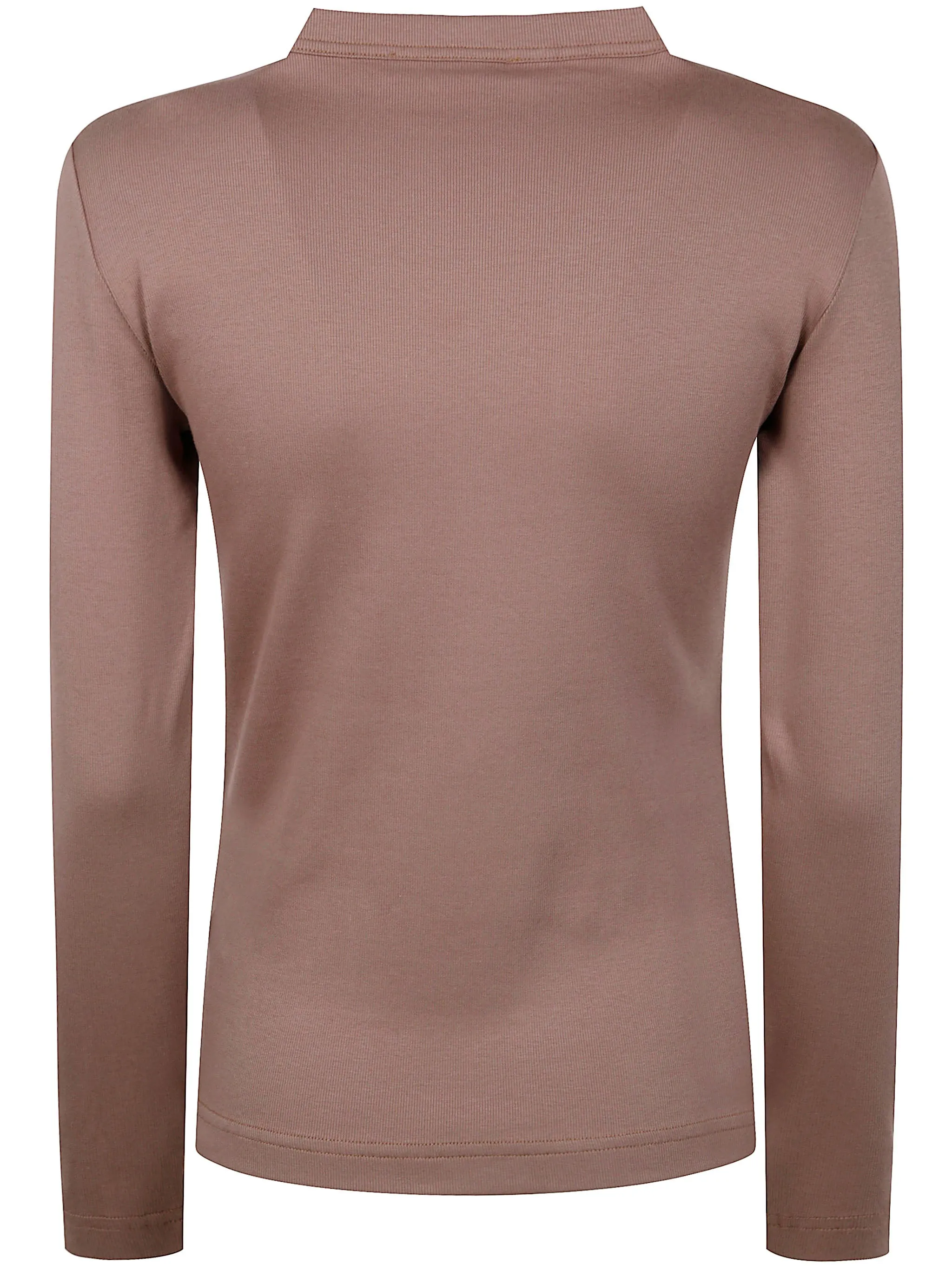 LONG SLEEVE T-SHIRT WITH MACRAME` LACE COLLAR sold by Lord & Taylor product image thumbnail 2