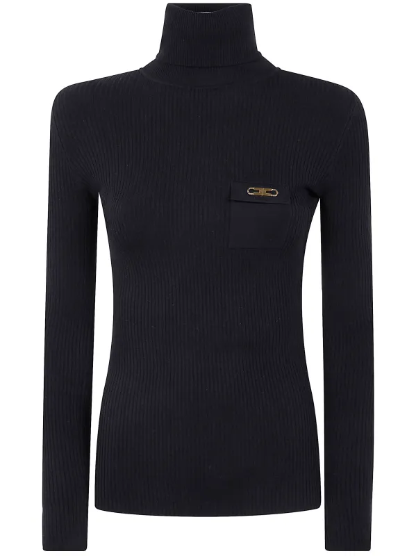 TURTLENECK RIBBED T-SHIRT sold by Lord & Taylor