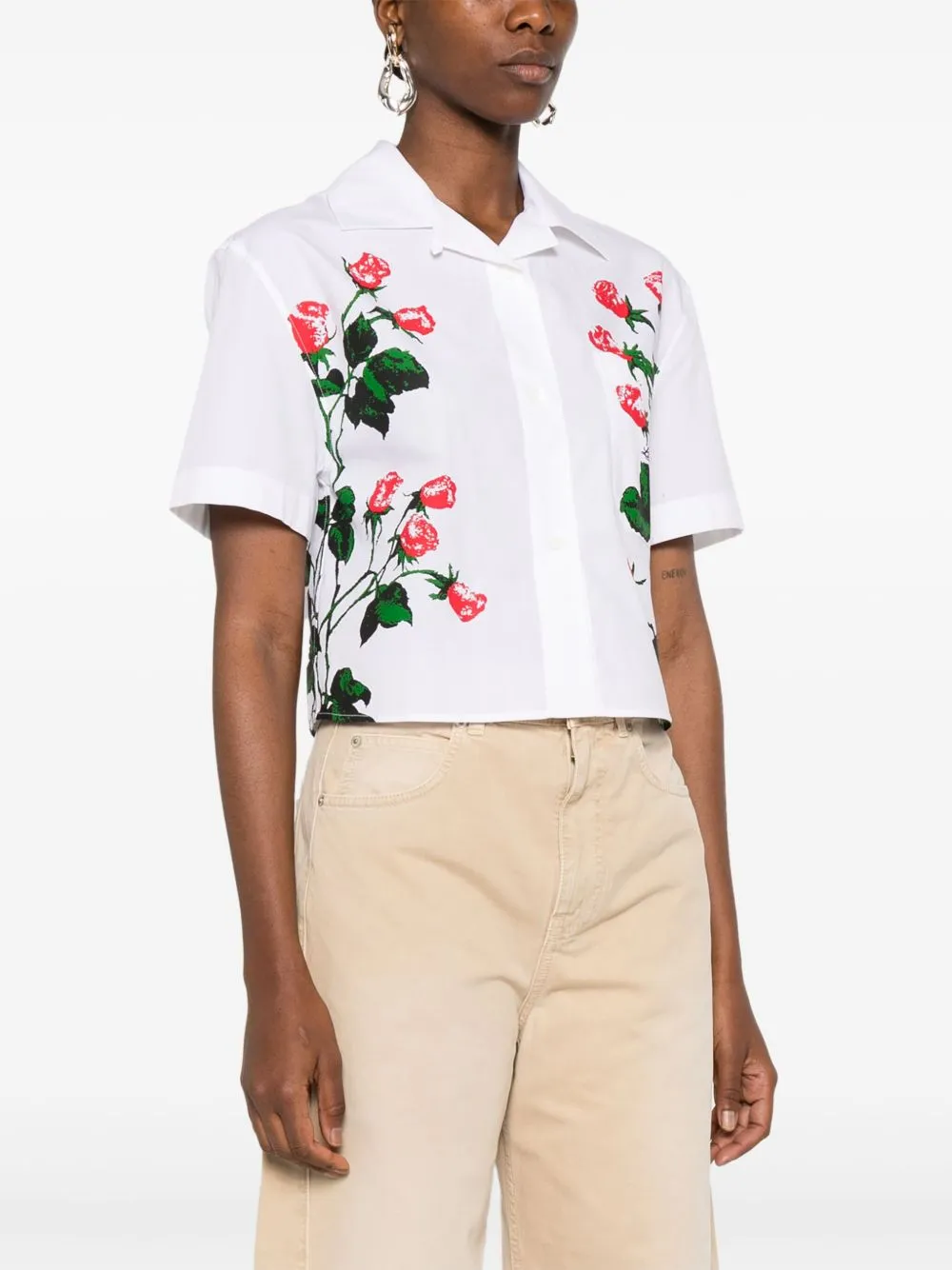 COPPED COTTON SHIRT sold by Lord & Taylor product image thumbnail 3