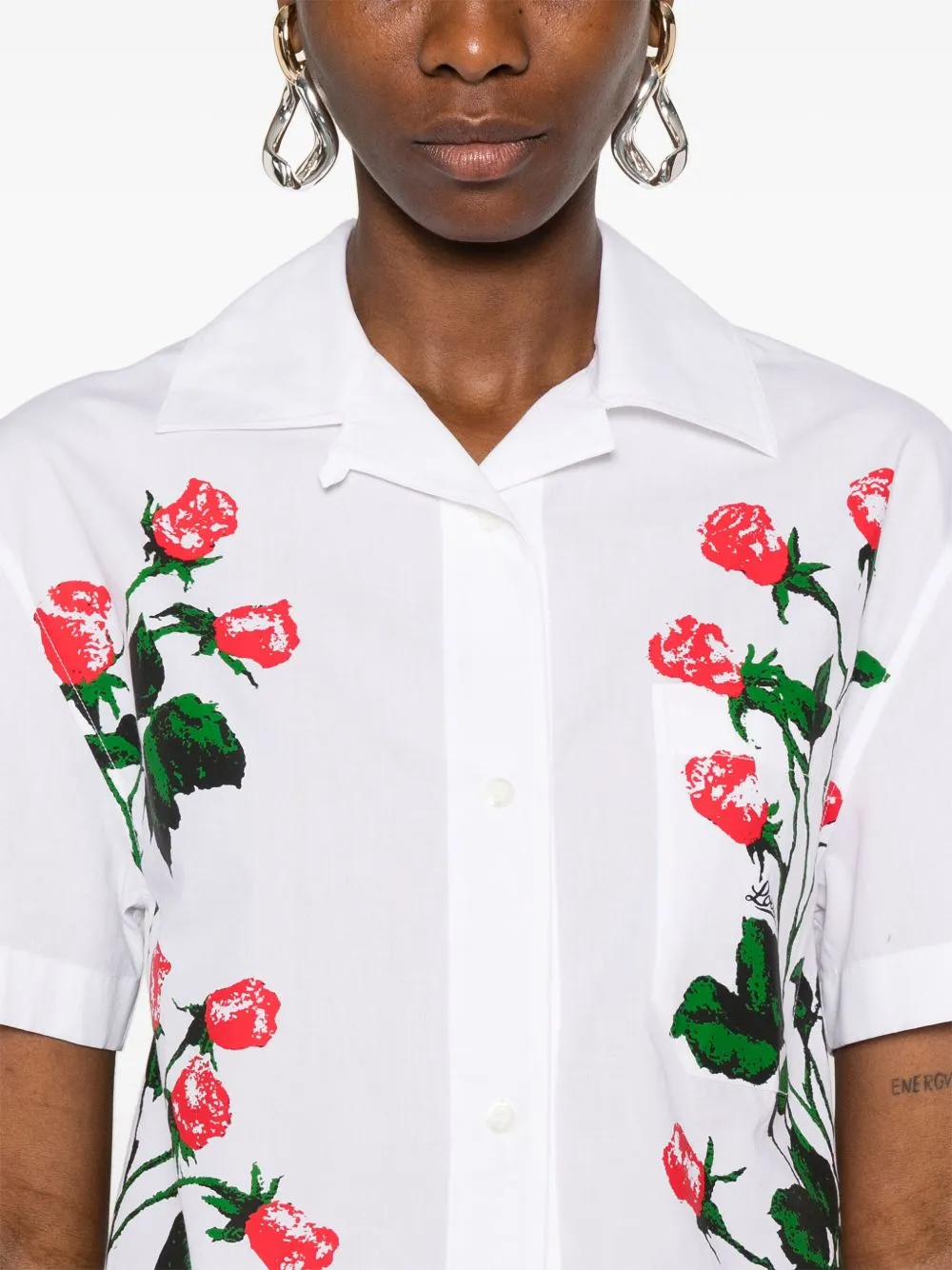 COPPED COTTON SHIRT sold by Lord & Taylor product image thumbnail 5