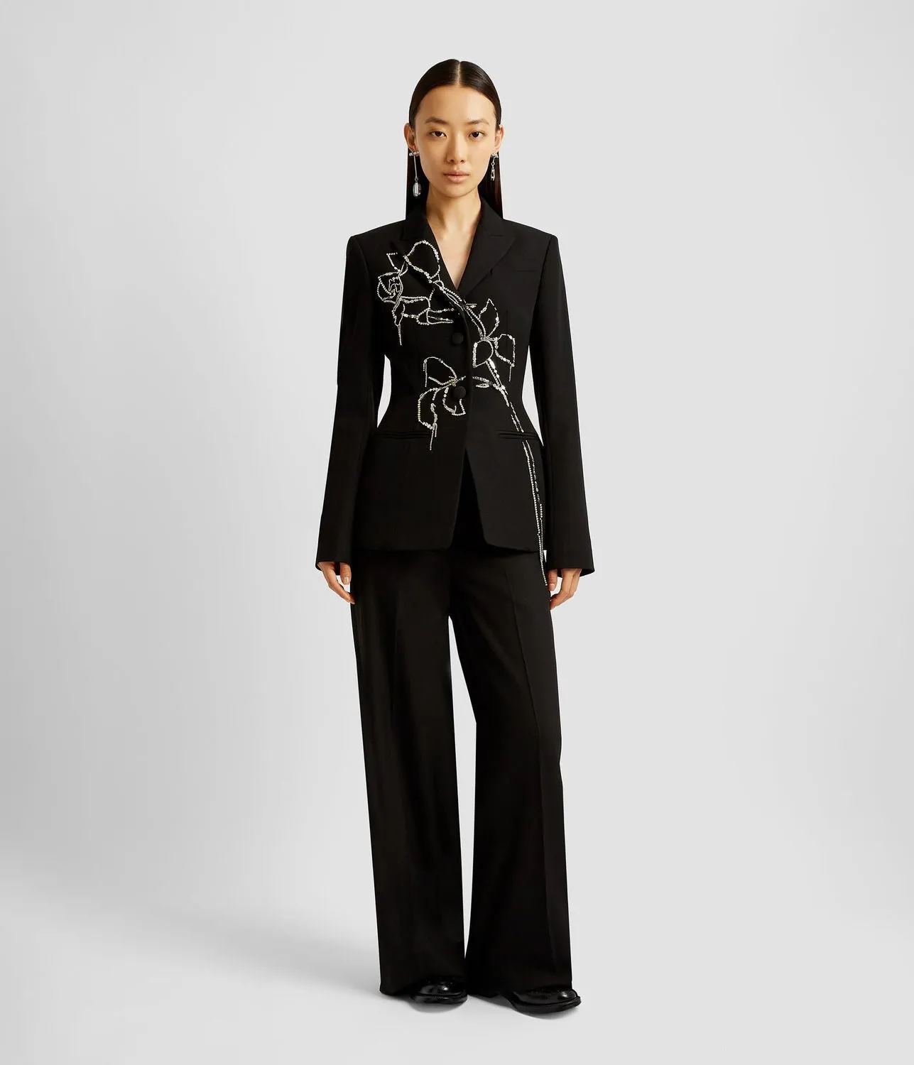 BLAZER STRASS NEGRO sold by Lord & Taylor product image thumbnail 3