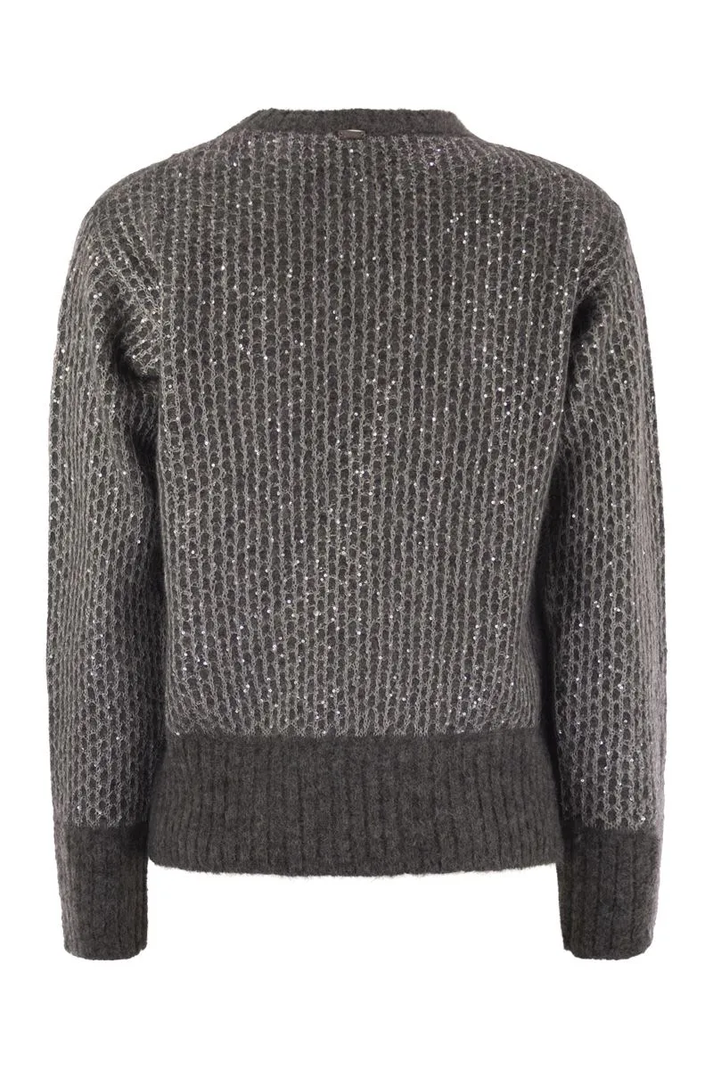 ALPACA AND WOOL CREWNECK SWEATER sold by Lord & Taylor product image thumbnail 2