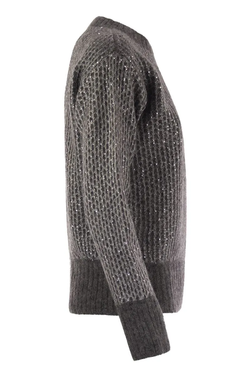 ALPACA AND WOOL CREWNECK SWEATER sold by Lord & Taylor product image thumbnail 3