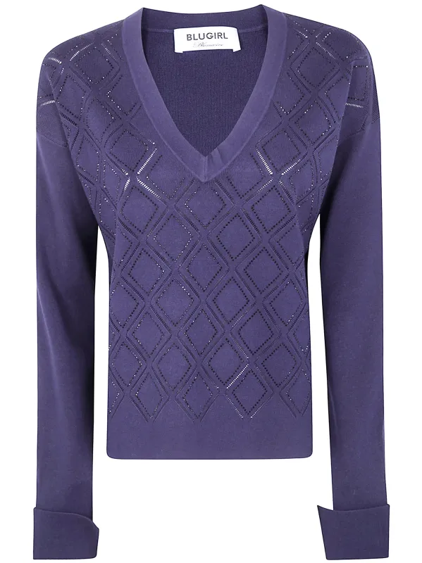 VISCOSE V NECK SWEATER sold by Lord & Taylor