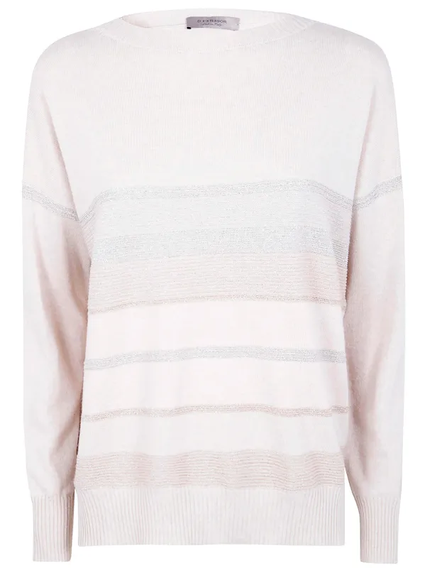 BOATNECK LONG SLEEVES OVERSIZED STRIPES LUX SWEATER sold by Lord & Taylor