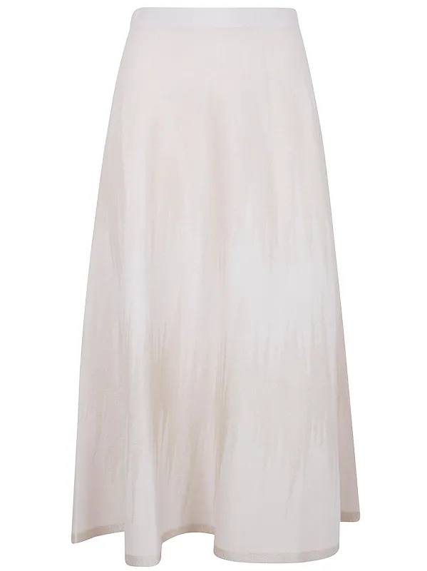 CHEVRON LUX FLARED SKIRT sold by Lord & Taylor