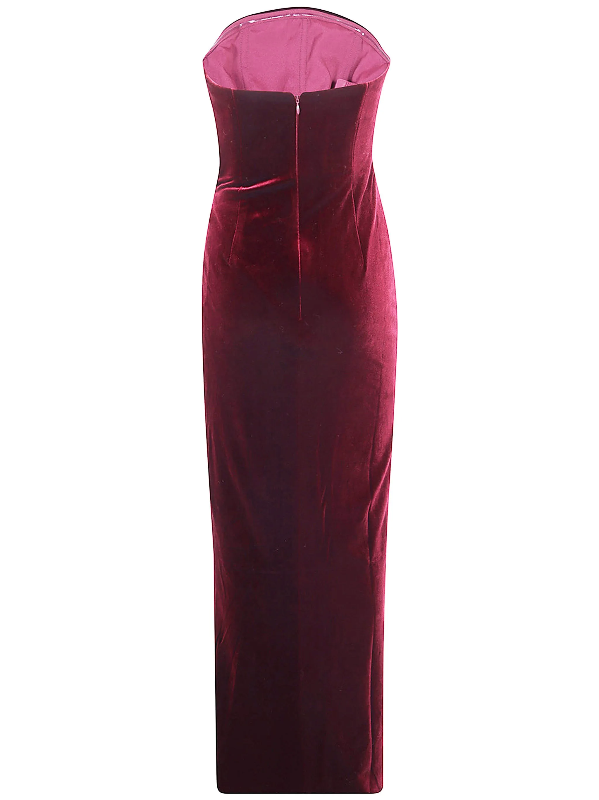 VELVET BANDEAU MAXI DRESS sold by Lord & Taylor product image thumbnail 2