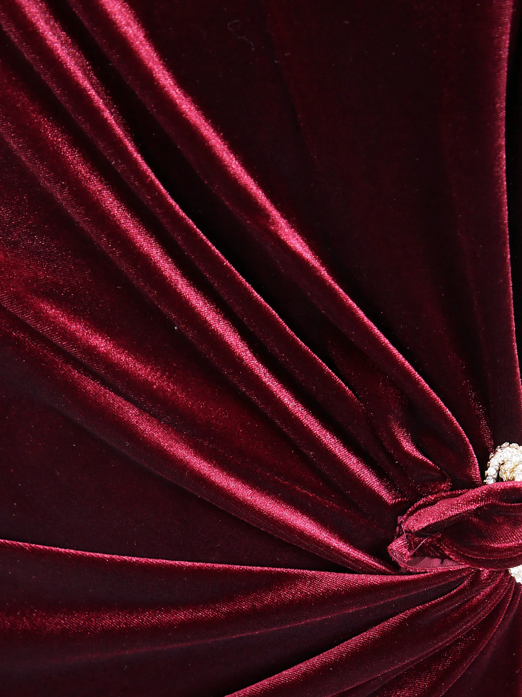 VELVET BANDEAU MAXI DRESS sold by Lord & Taylor product image thumbnail 3