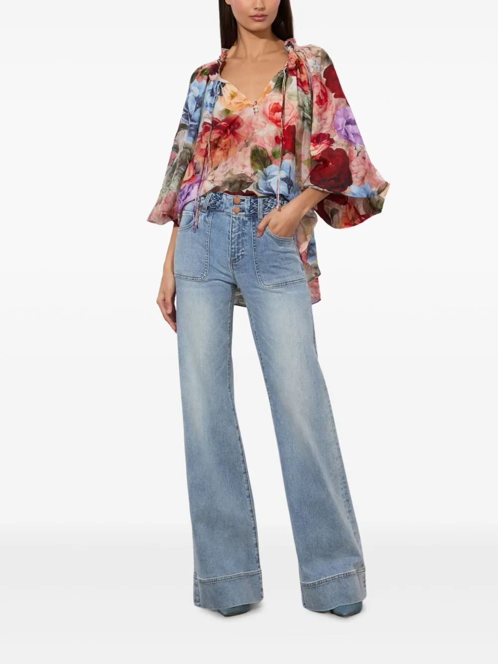 NORAH COTTON BLOUSE sold by Lord & Taylor product image thumbnail 4