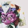 FLOWER PRINT COTTON MIDI DRESS sold by Lord & Taylor