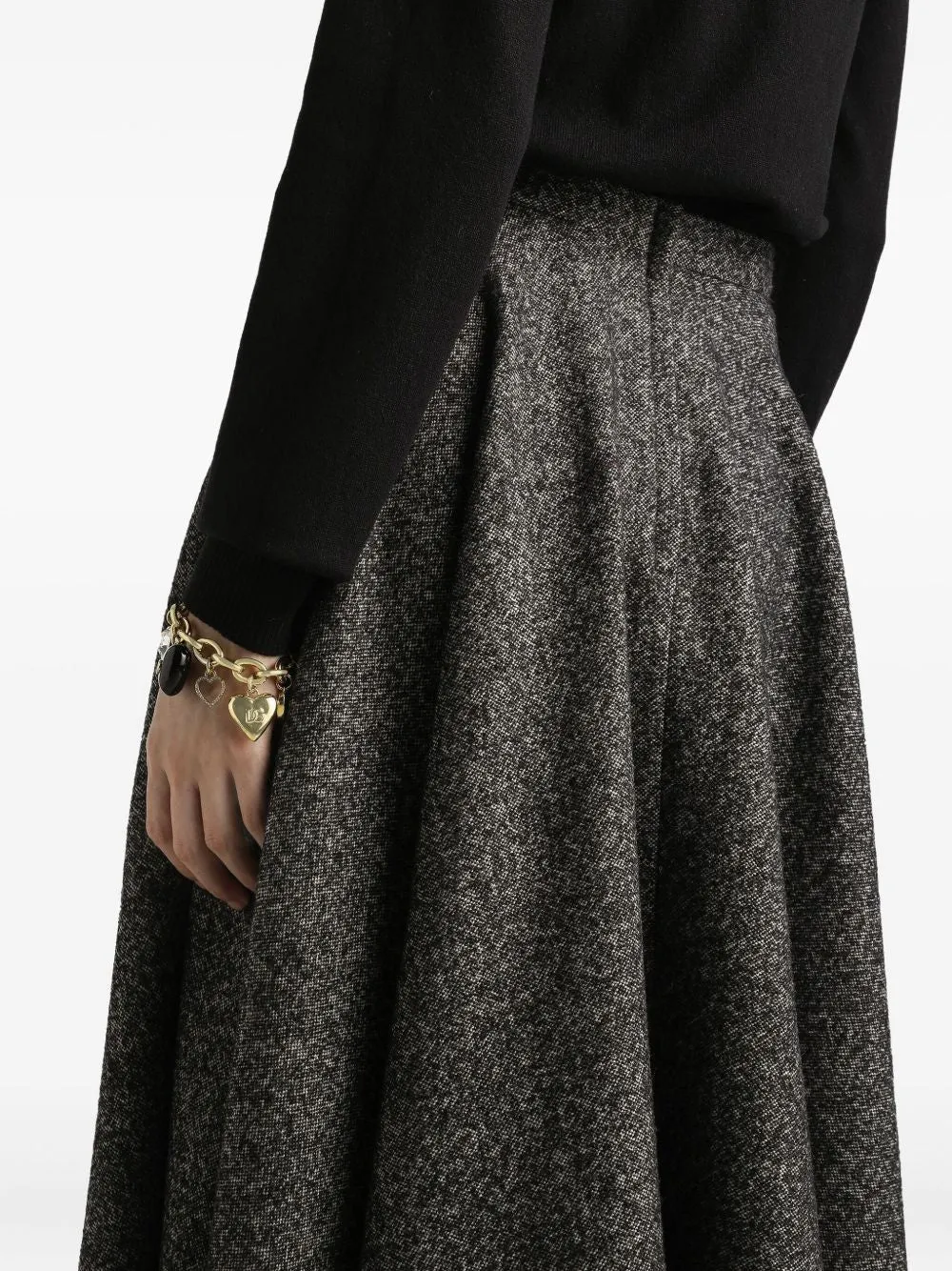 WOOL MIDI SKIRT sold by Lord & Taylor product image thumbnail 3