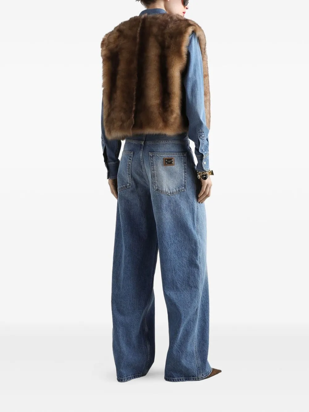 DENIM COTTON JEANS sold by Lord & Taylor product image thumbnail 2