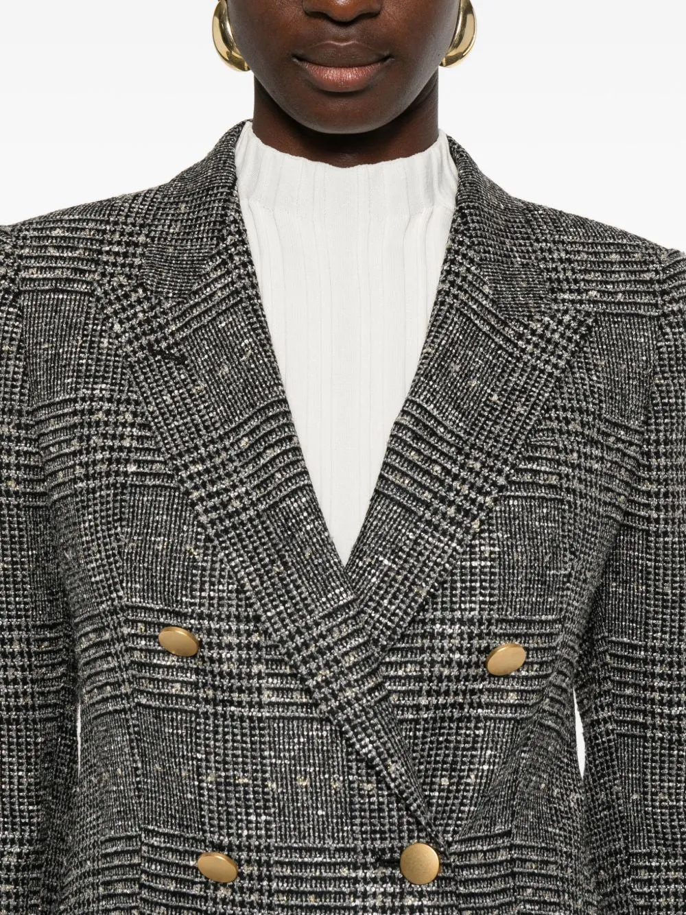 WOOL BLEND DOUBLE-BREASTED JACKET sold by Lord & Taylor product image thumbnail 4