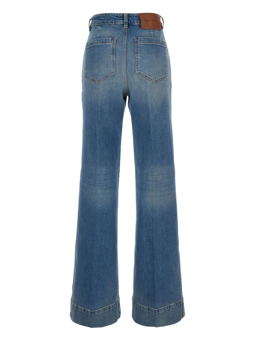 CLEAR BLUE FLARED HEM JEANS sold by Lord & Taylor product image thumbnail 2