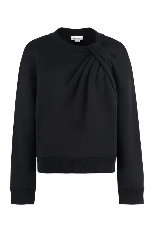 COTTON CREW-NECK SWEATSHIRT sold by Lord & Taylor